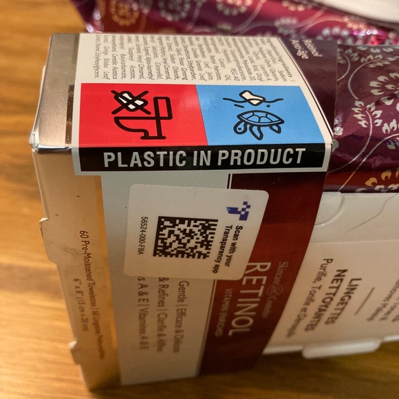 [Lot of 3] NEW Livaura Skincare Cosmetics Retinol Cleansing Wipes 60 Ct - Picture 5 of 14